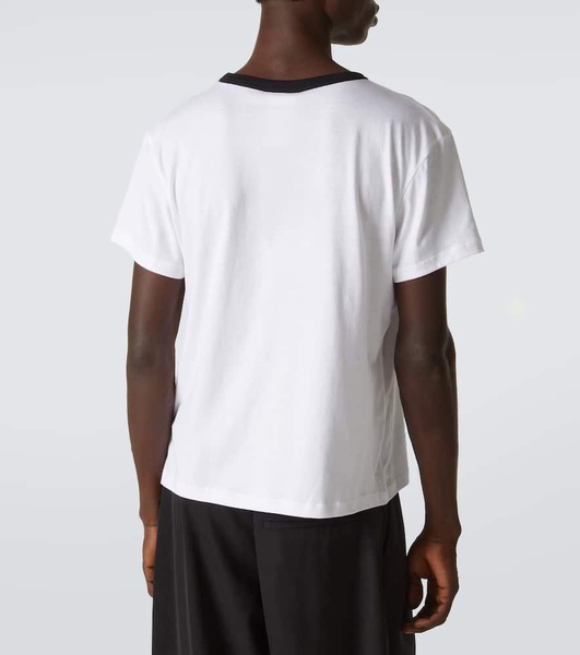 Cotton-blend jersey T-shirt