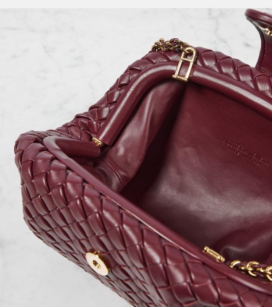 Lauren 1980 Small Intrecciato leather clutch