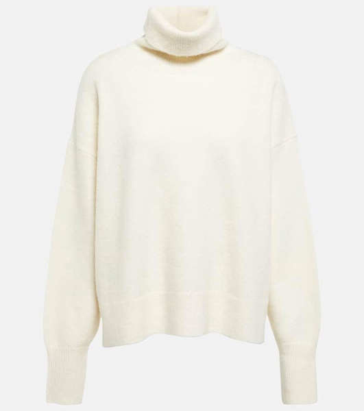 Cashmere-blend turtleneck sweater