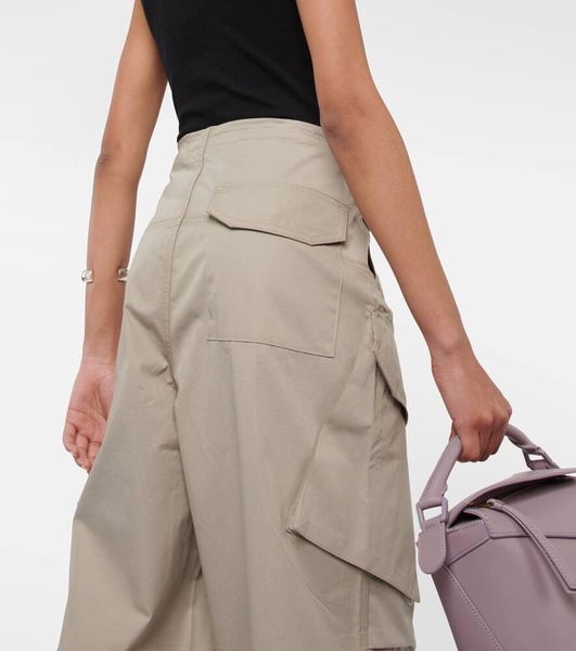 Ginerva cotton poplin cargo pants