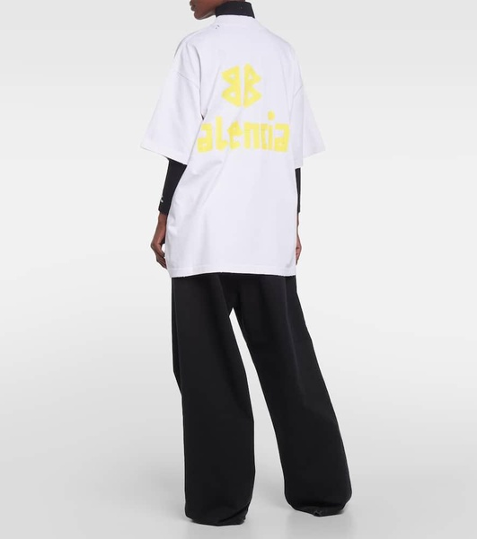 Tape Type cotton jersey T-shirt