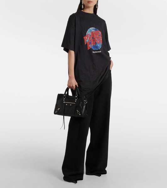 Planet Earth cotton jersey T-shirt