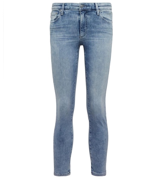Prima Crop mid-rise skinny jeans
