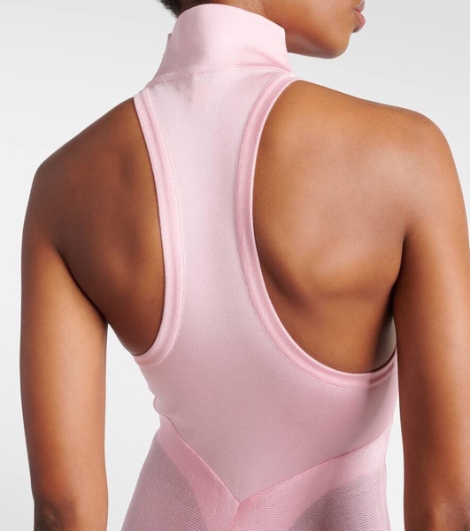 Turtleneck maxi dress