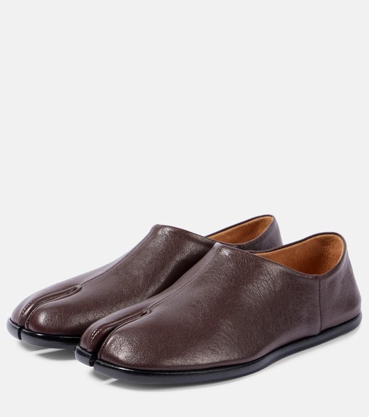Tabi leather loafers