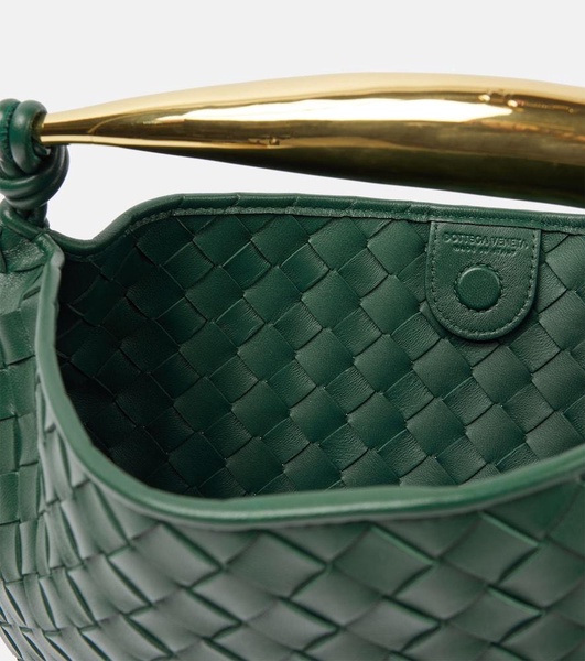 Sardine Intrecciato leather shoulder bag