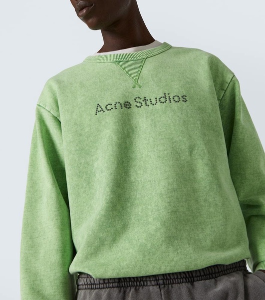 Logo cotton jersey sweatshirt