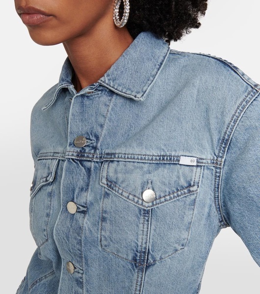 x EmRata Bell denim jacket