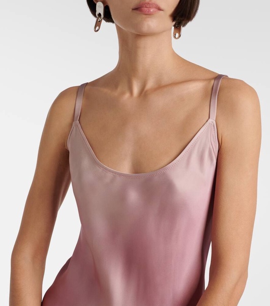 Satin slip dress