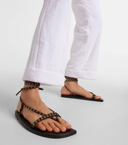 Marsa embellished leather sandals