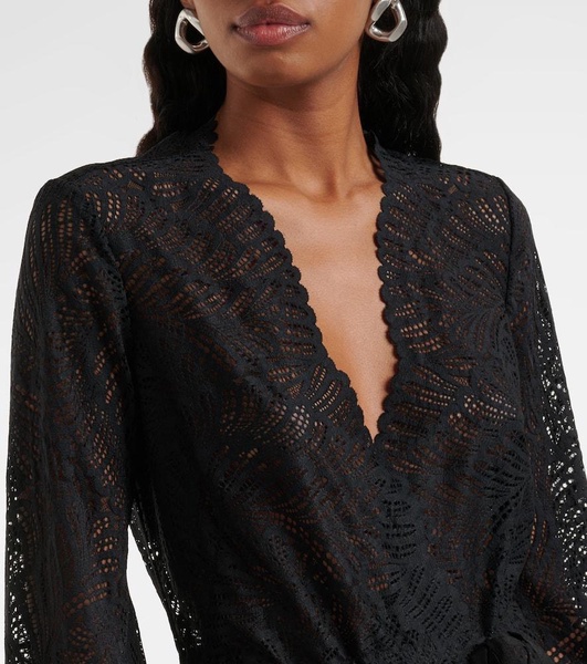 Ophelia lace maxi dress