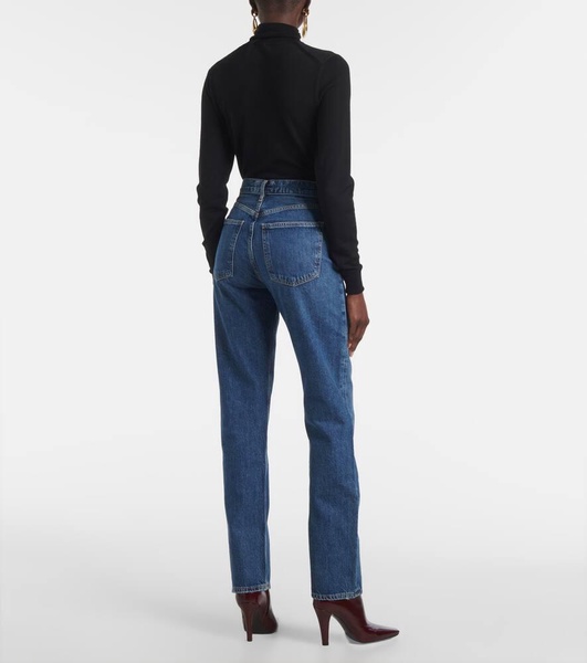 90's Pinch high-rise straight jeans