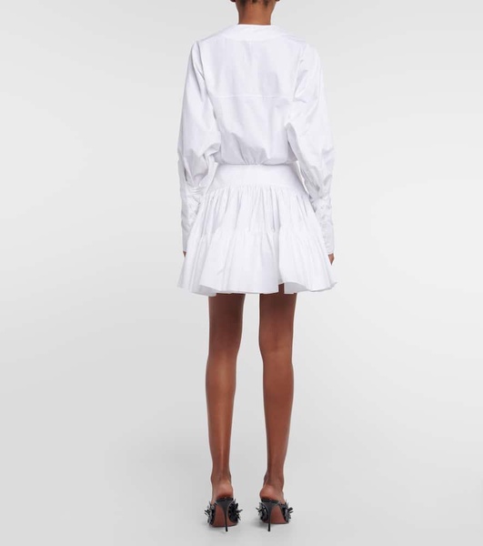Cotton poplin minidress