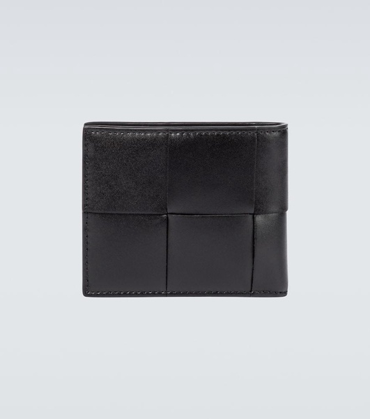 Cassette leather wallet