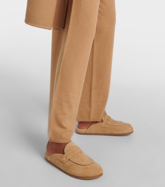 Manly suede mules
