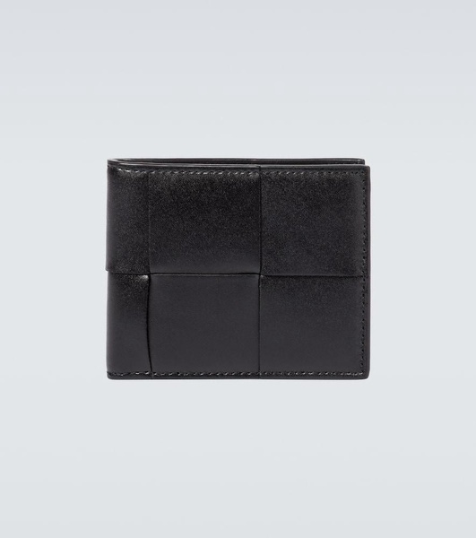Cassette leather wallet