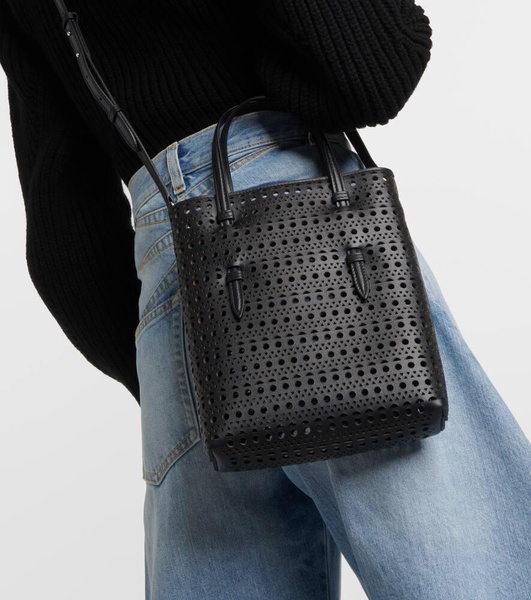 Mina Ns Vienne Wave leather tote bag
