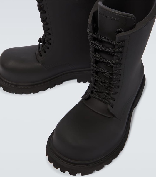 Balenciaga Men Bottle Green Eva Steroid Boots