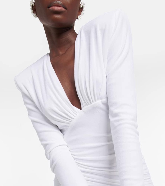 Ruched minidress