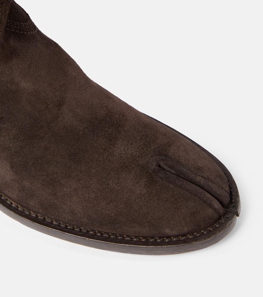Tabi suede cowboy boots