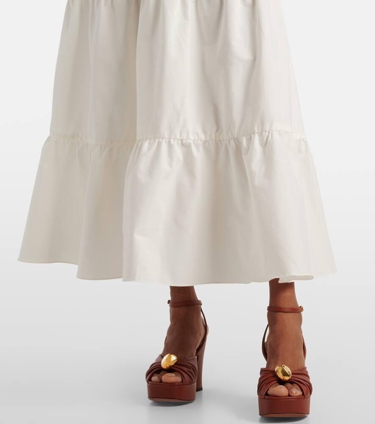 Cotton maxi dress