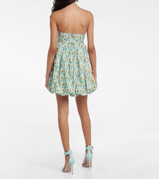 Manzanilla floral cotton minidress