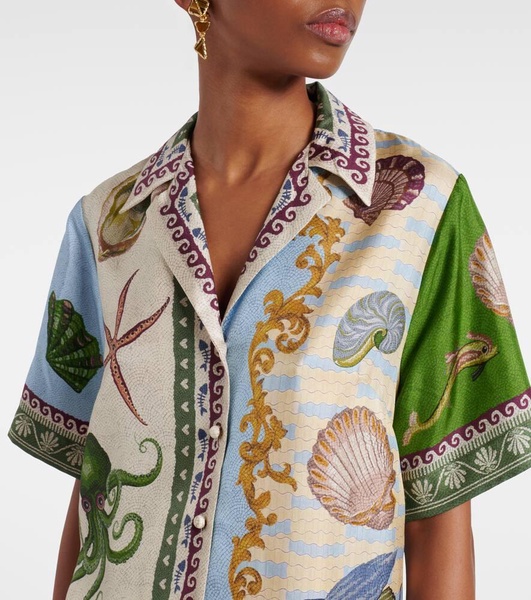 Bath House silk shirt