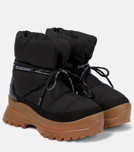 Padded ankle boots