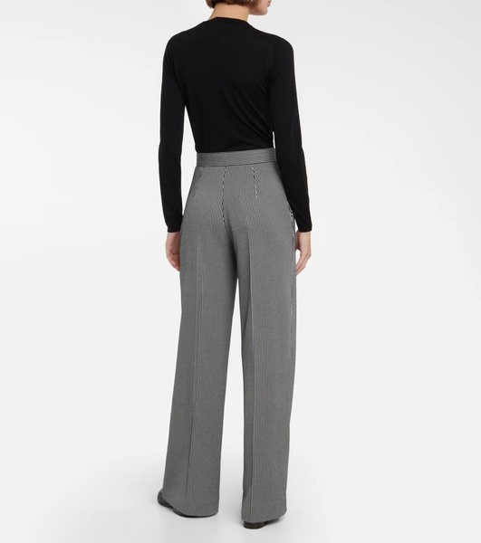 Anfora high-rise wide-leg pants