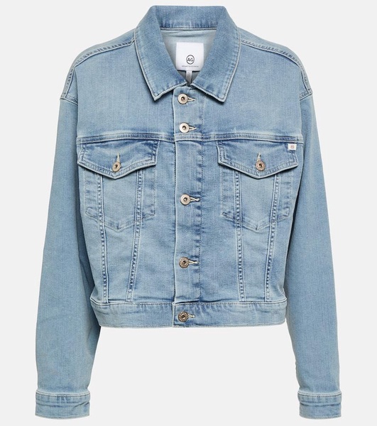 Maya cropped denim jacket