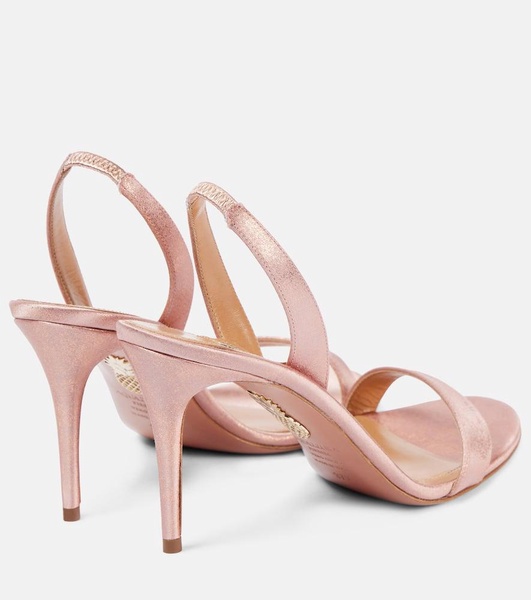 So Nude 85 leather sandals
