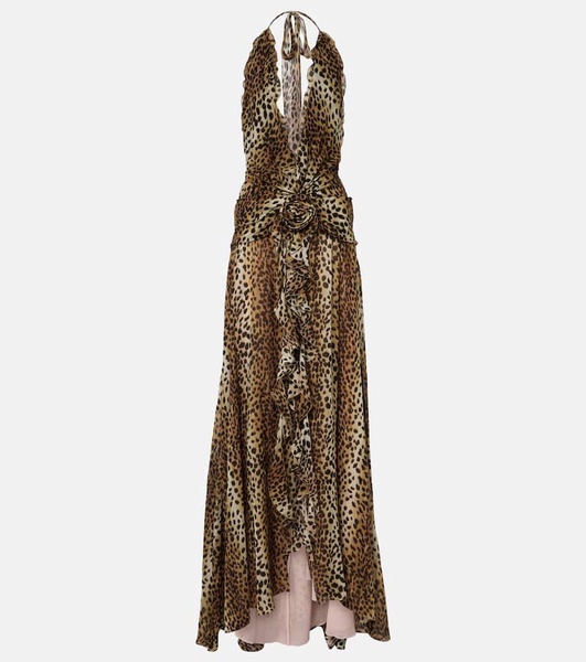 Georg leopard-print maxi dress