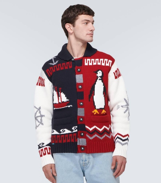 Nautical virgin wool jacket