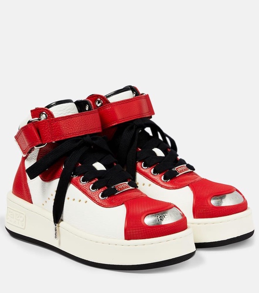 Hoops leather sneakers