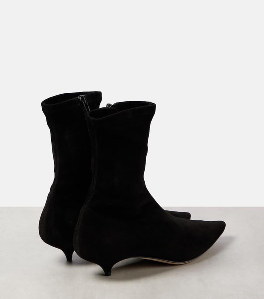 35mm Uxor suede ankle boots