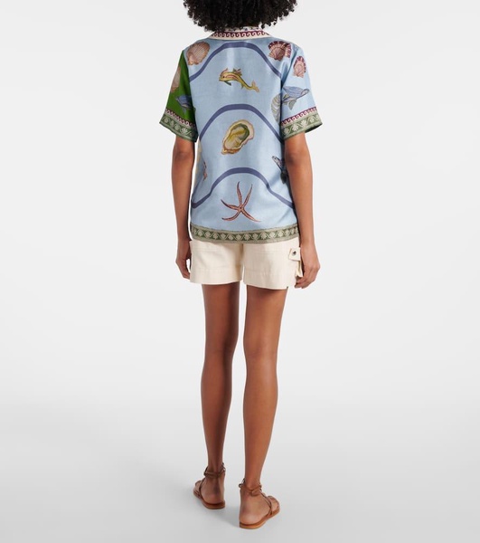 Bath House silk shirt