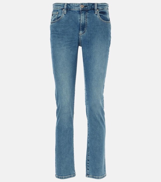 High-rise skinny jeans