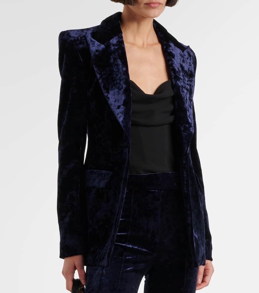Velvet blazer