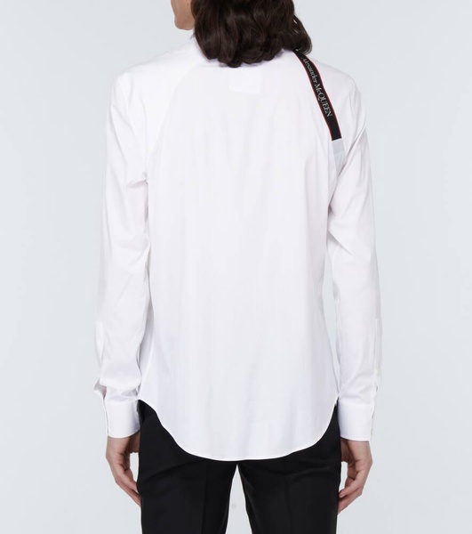 Signature Harness cotton-blend shirt