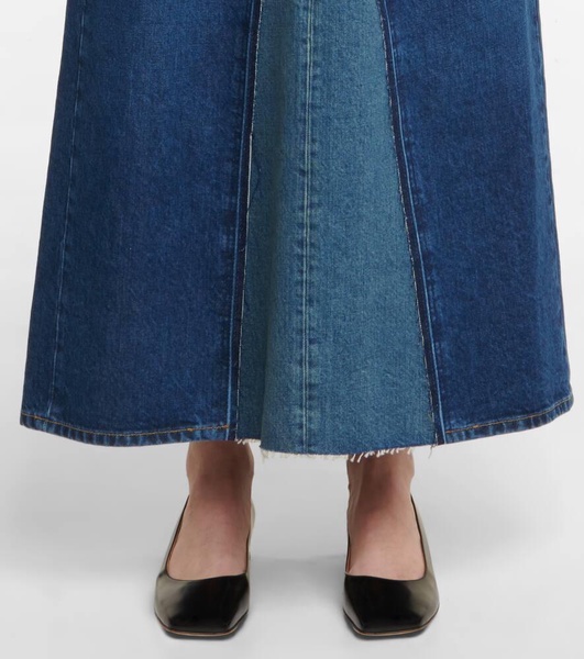 Leather ballet flats