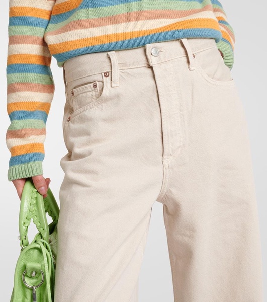 Low Slung Baggy wide-leg jeans