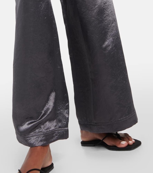 Acanto satin wide-leg pants