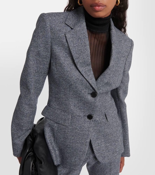Fenice wool-blend blazer