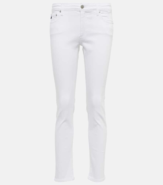 Prima Ankle mid-rise slim-fit jeans