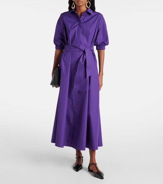 Hoyo cotton maxi dress