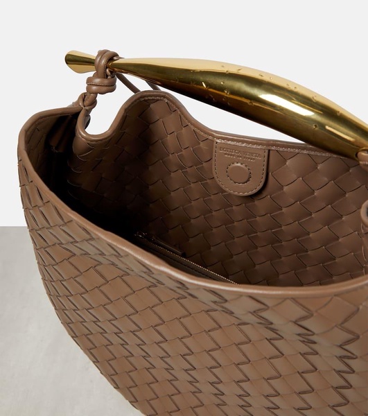 Sardine Intrecciato Large leather tote bag