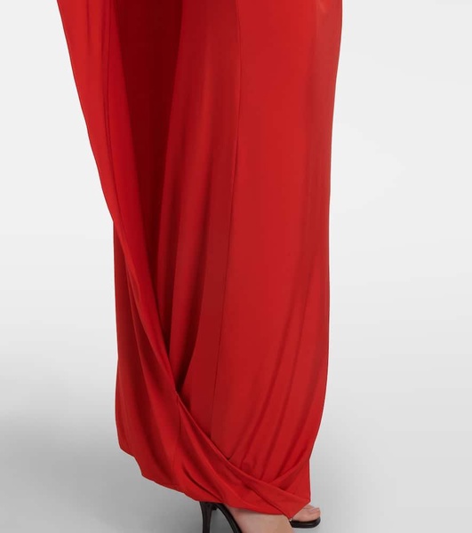 Asymmetric gown