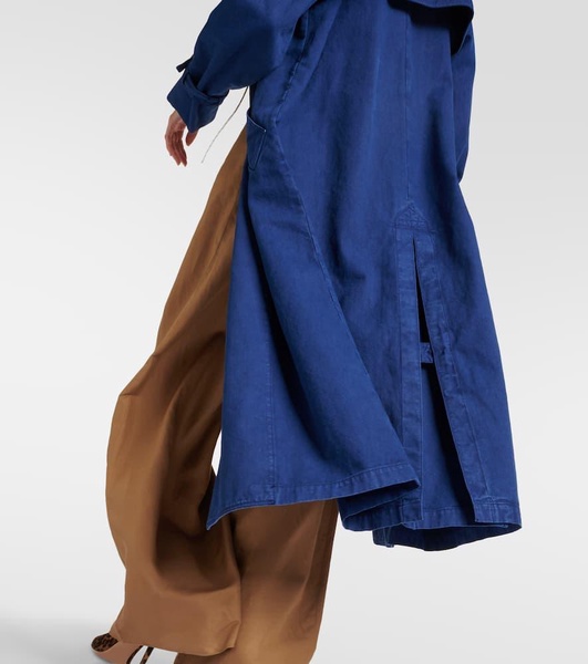 Calao cotton canvas trench coat