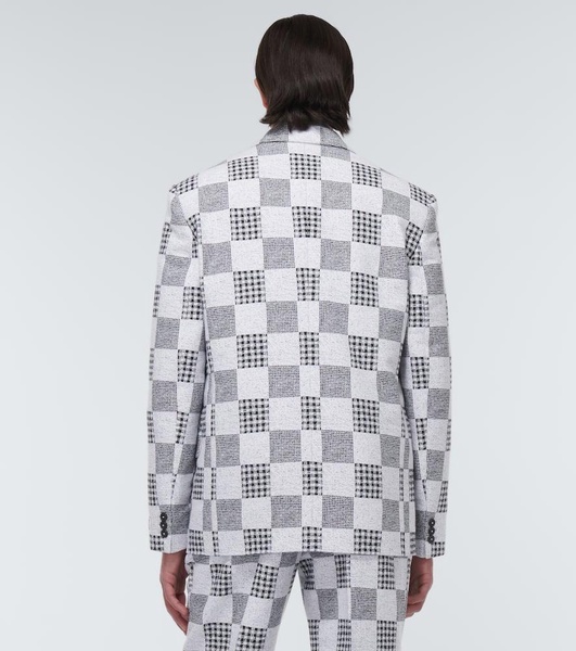 Patchwork blazer