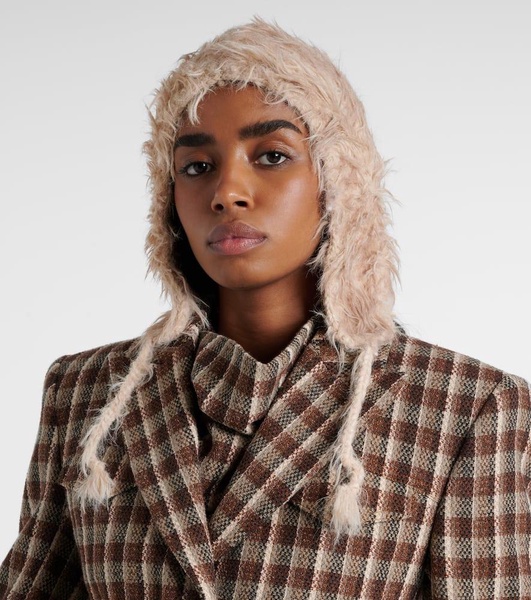 Faux fur hat